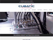 Tablet Screenshot of cubatic-tech.com